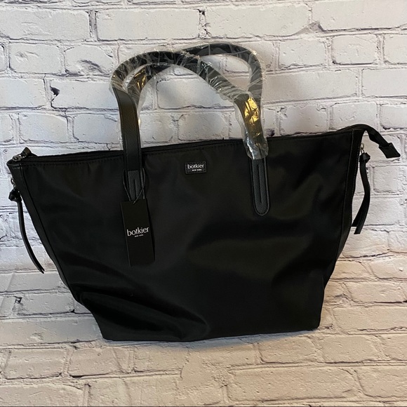 Botkier Nylon Black Tote (NWT)Came in Fab Fit Fun - Picture 5 of 12